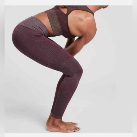 Athleta Twilight Tight 2.0 High Rise Leggings Antique Burgundy‎ NWT Medium - Picture 4 of 14